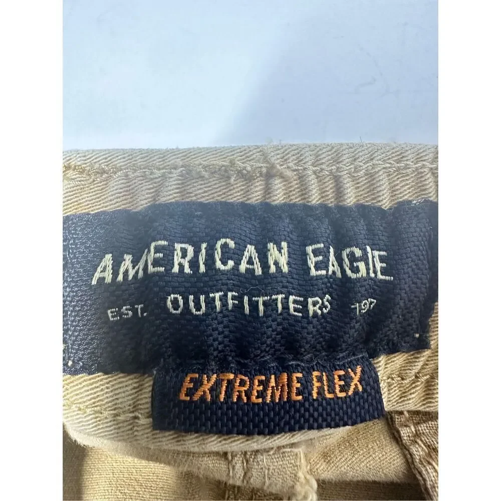 American Eagle Outfiters Men’s Cotton Blend Joggers Tan Size XS
